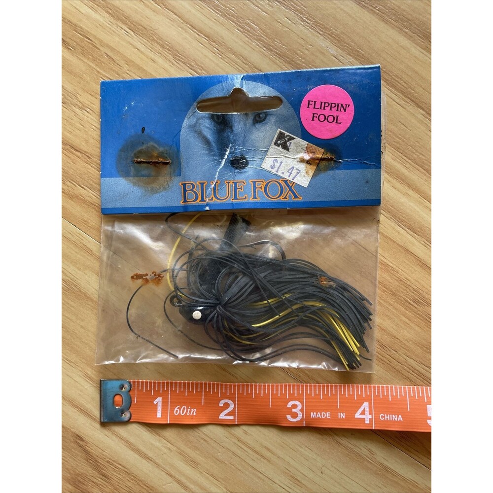 Vintage Blue Fox  "Flippin Fool" Jig 1/4 Oz